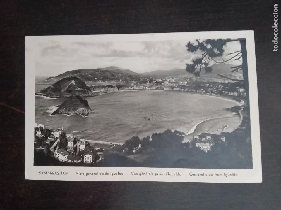 Postais: San Sebastian.Vista general desde Igueldo.