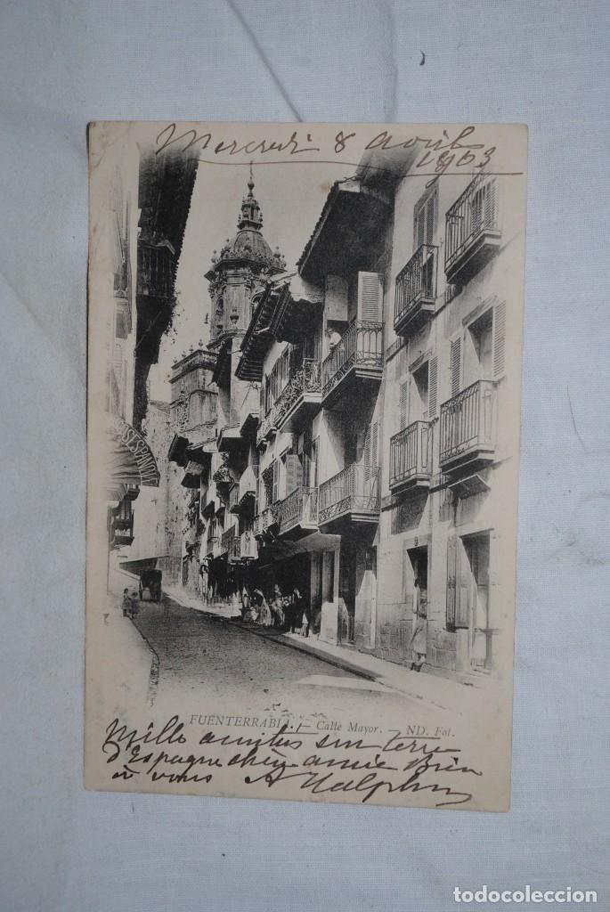 Cartes Postales: FUENTERRABIA . CALLE MAYOR .