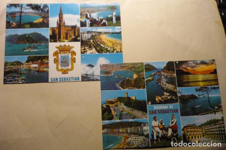 Postales: lote postales s.sebastina - Foto 1