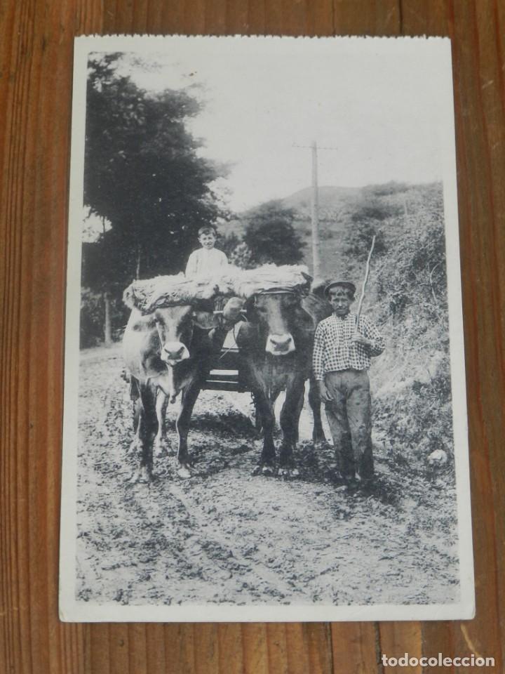 Postais: TARJETA POSTAL DE SAN SEBASTIAN. CONSTUMBRES VASCAS. FOTOTIPIA HAUSER Y MENET. NO CIRCULADA.