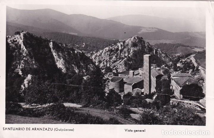 Postais: Santuario de Ar&aacute;nzazu Vista general. Sin circular.