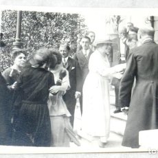 Postales: FOTO POSTAL DE LA REINA VICTORIA EUGENIA, POSIBLEMENTE EN BILBAO 1920. FOTO LORENZO ESPIGA, NO CIRCU. Lote 334952338