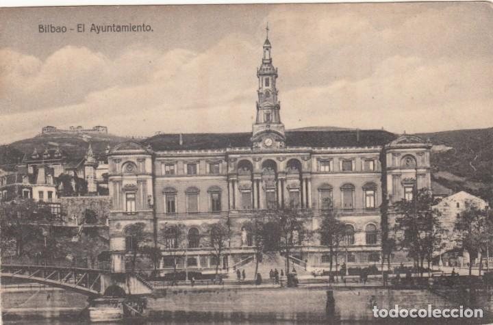 Postales: POSTAL: BILBAO - EL AYUNTAMIENTO - Foto 1