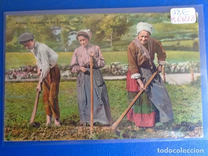 Postais: (PS-69228)POSTAL DE ARRATIA-LABRADORES DEL CASERIO URBECA