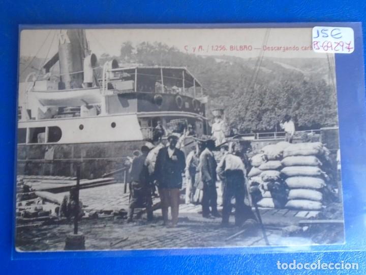 Postais: (PS-69297)POSTAL DE BILBAO-DESCARGANDO CARBON.C y A.MIRAR REVERSO