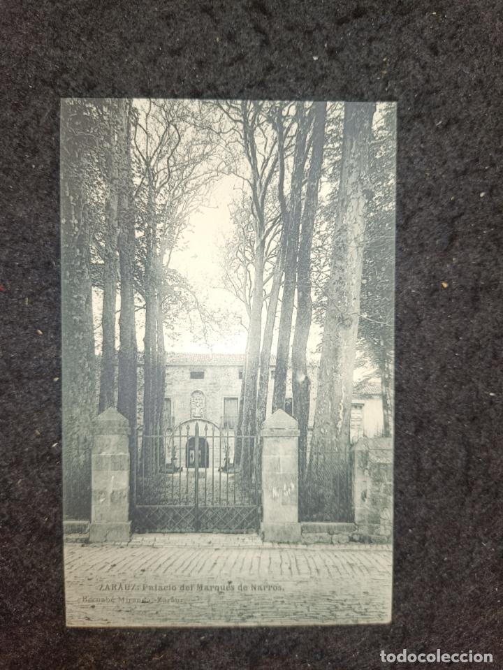 Postais: ZARAUTZ-ZARAUZ-PALACIO MARQUES DE NAROS-HAUSER Y MENET-BERNABE MIRANDA-POSTAL ANTIGUA-(92.728)