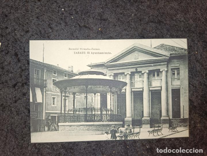 Postais: ZARAUTZ-ZARAUZ-AYUNTAMIENTO-HAUSER Y MENET-BERNABE MIRANDA-POSTAL ANTIGUA-(92.729)