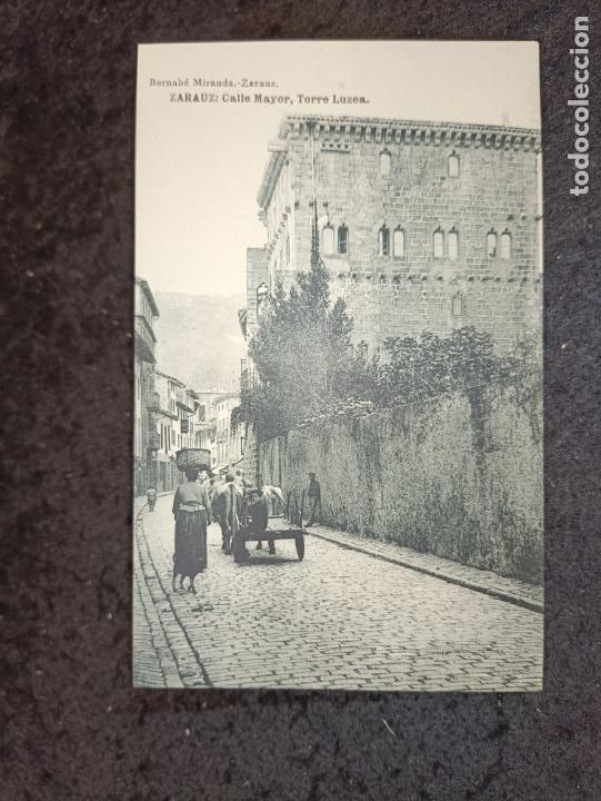 Postais: ZARAUTZ-ZARAUZ-CALLE MAYOR-TORRE LUZEA-HAUSER Y MENET-BERNABE MIRANDA-POSTAL ANTIGUA-(92.735)