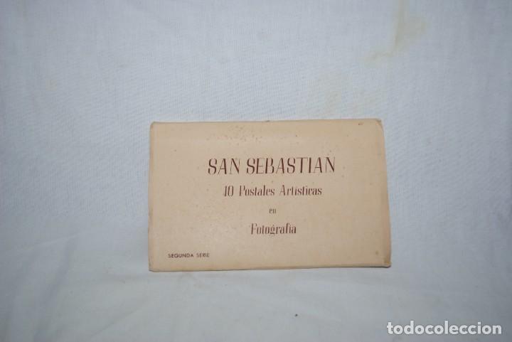 Postais: SAN SEBASTIAN , 10 POSTALES , NUEVAS.
