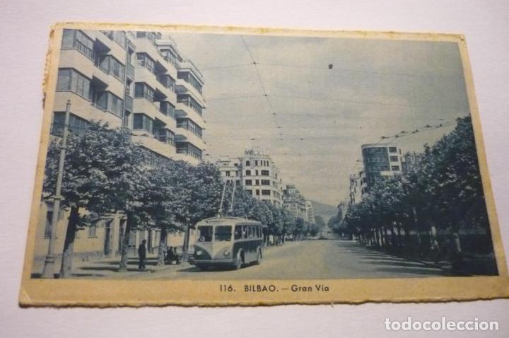 Postales: POSTAL BILBAO - GRAN VIA CIRCULADA - Foto 1