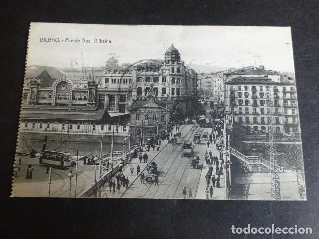 Postales: BILBAO PUENTE SOC. BILBAINA - Foto 1