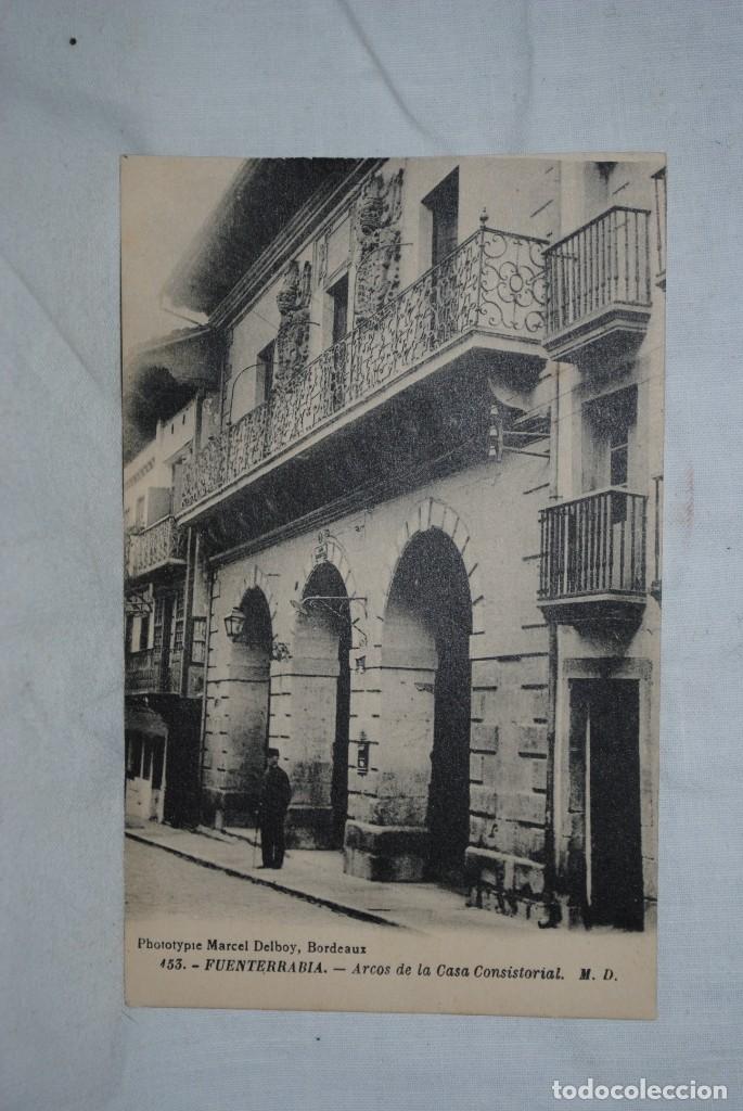 Cartoline: FUENTERRABIA , ARCOS DE LA CASA , CONSISTORIAL