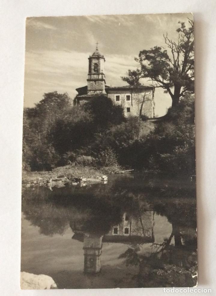 Cartoline: POSTAL FOTOGR&Aacute;FICA. FOTO LASO. IGLESIA DE GARAGARZA. MONDRAG&Oacute;N. GUIP&Uacute;ZCOA.