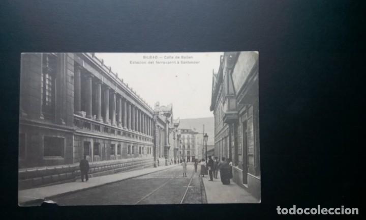 Postales: BILBAO POSTAL ANTIGUA , BLANCO Y NEGRO - Foto 2