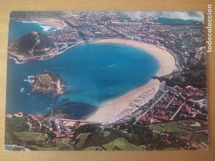 Postales: SAN SEBASTIAN ED ALARDE CIRCULADA MATALSELLO GRAO CASTELLON N&ordm; 357