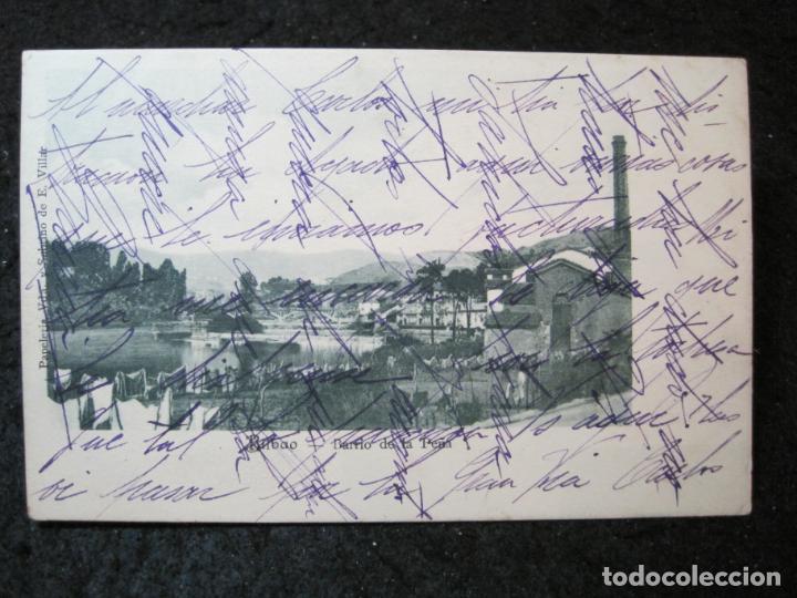 Postcards: BILBAO-BARRIO DE LA PE&Ntilde;A-REVERSO SIN DIVIDIR-POSTAL ANTIGUA-(94.375)