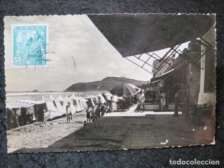 Postcards: ZARAUZ-ZARAUTZ-TERRAZAS DE LA PLAYA-POSTAL ANTIGUA-(94.409)