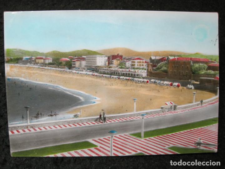 Postcards: ZARAUZ-ZARAUTZ-LA PLAYA-FOTOGAR-72-POSTAL ANTIGUA-(94.478)