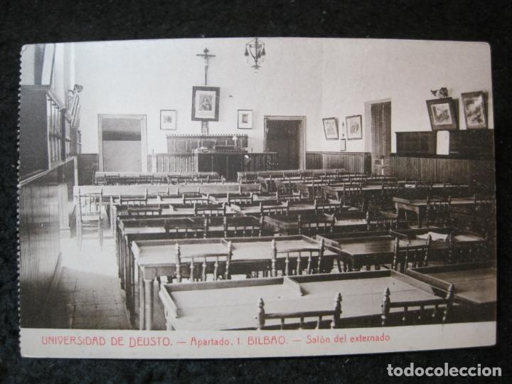 Postcards: BILBAO-UNIVERSIDAD DE DEUSTO-SALON EXTERNADO-THOMAS-POSTAL ANTIGUA-(94.486)