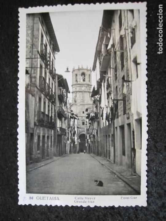Postcards: GUETARIA-CALLE MAYOR-FOTO GAR-POSTAL ANTIGUA-(94.539)