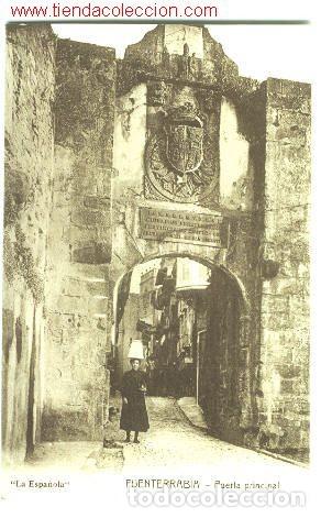 Postales: Fuenterrabia.- Puerta principal. - Foto 1