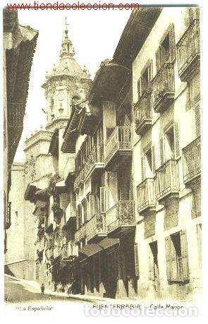 Postales: Fuenterrabia.- Calle Mayor. - Foto 1