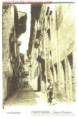 Postales: Fuenterrabia.- Calle de Pampinot. - Foto 1