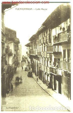 Postales: Fuenterrabia.- Calle Mayor. - Foto 1