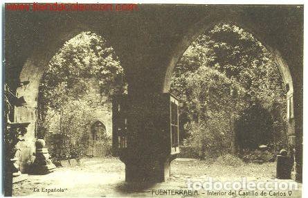 Postales: Fuenterrabia.- Interior del Castillo de Carlos V. - Foto 1