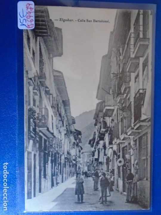 Postais: (PS-69979)POSTAL DE ELGOIBAR-CALLE SAN BARTOLOME.S.MORENO