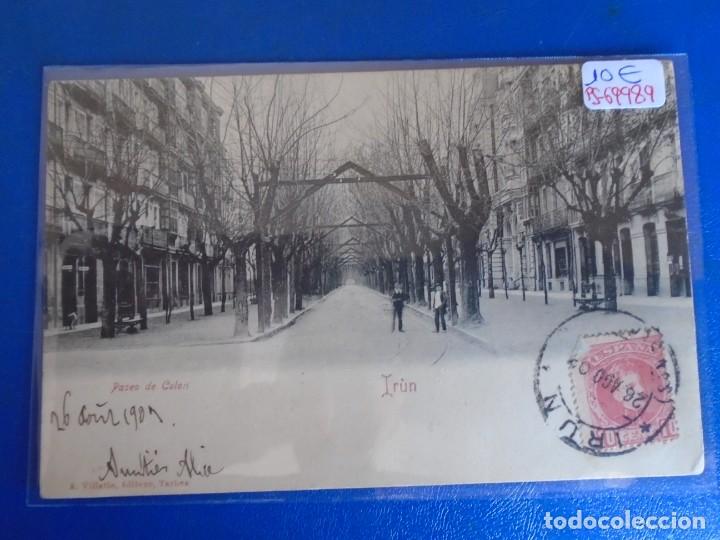 Postais: (PS-69989)POSTAL DE IRUN-PASEO DE COLON.A.VILLATTE EDITOR