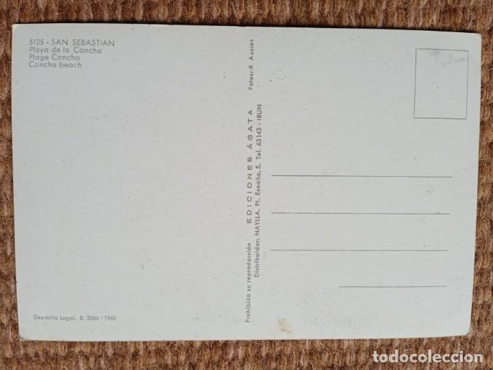 Postales: SAN SEBASTIAN - EDICIONES AGATA - Foto 2