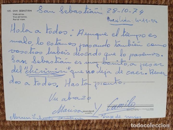 Postales: SAN SEBASTIAN - MANIPEL - Foto 2