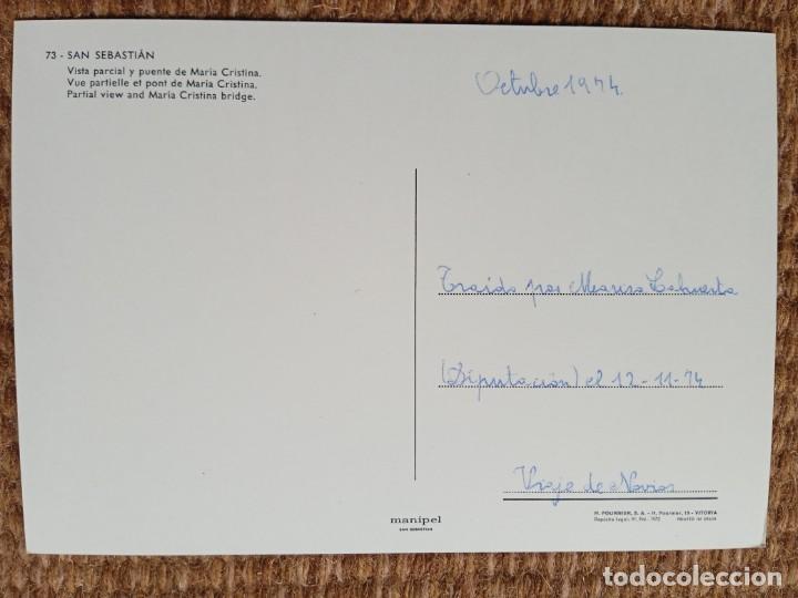Postales: SAN SEBASTIAN - MANIPEL - Foto 2