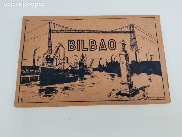 Postales: BP-142. BLOC POSTALES DE BILBAO. EDICIONES LUKER. - Foto 1