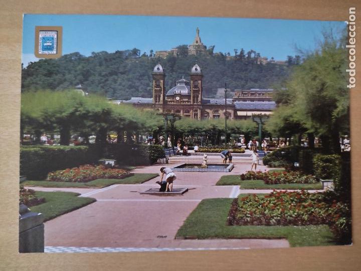Postcards: SAN SEBASTIAN PARQUE ALDERDE EDER PARQUE ALDERDI EDER ED ESCUDO ORO 77 SC