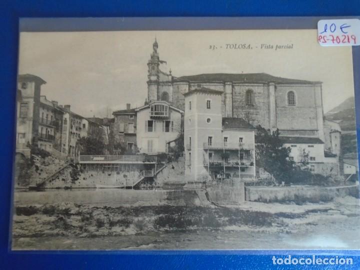 Postais: (PS-70219)POSTAL DE TOLOSA-VISTA PARCIAL.EDICION MOCOROA LARRA&Ntilde;AGA