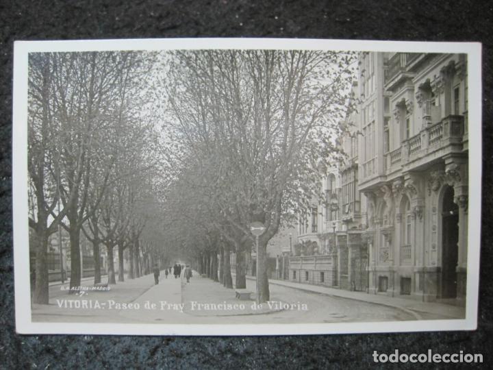 Postais: VITORIA-GASTEIZ-PASEO DE FRAY FRANCISCO DE VITORIA-FOTOGRAFICA-POSTAL ANTIGUA-(95.213)