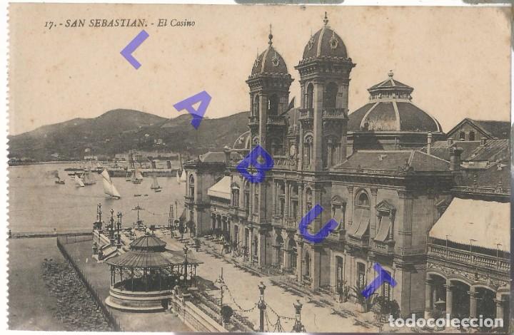 Postais: SAN SEBASTIAN EL CASINO 17 GALARZA NC PST1C