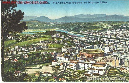 Postales: San Sebasti&aacute;n.- Panorama dese el Monte Ul&iacute;a. - Foto 1
