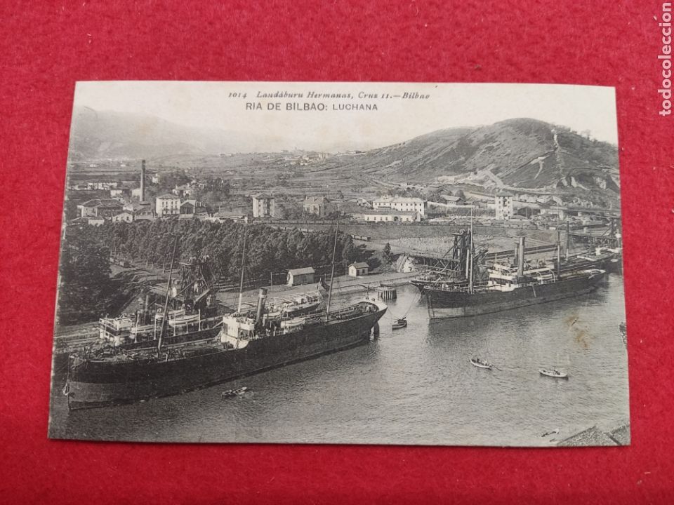 Postcards: Postal R&iacute;a de Bilbao, Luchana