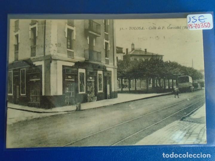 Postcards: (PS-70350)POSTAL DE TOLOSA-CALLE DE P.GOROSABEL(RONDILLA).EDICION MOCOROS-LARRA&Ntilde;AGA