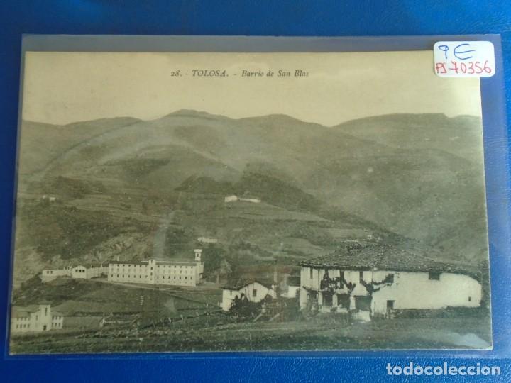 Postcards: (PS-70356)POSTAL DE TOLOSA-BARRIO DE SAN BLAS.EDICION MOCOROS-LARRA&Ntilde;AGA