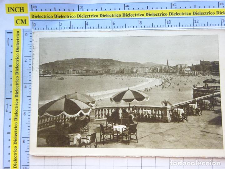 Cartoline: POSTAL DE GUIP&Uacute;ZCOA SAN SEBASTIAN. A&Ntilde;OS 30 50. VISTA DESDE MIRACONCHA 514 GALARZA 429
