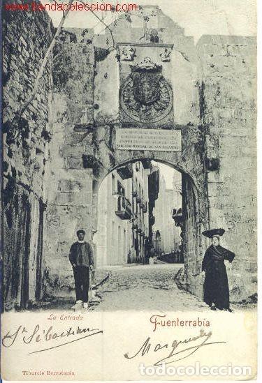 Postales: Fuenterrab&iacute;a.- La Entrada - Foto 1