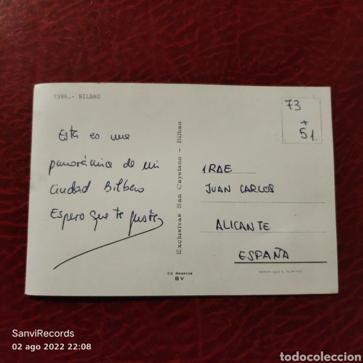 Postales: POSTAL: BILBAO (PAIS VASCO) - Foto 2