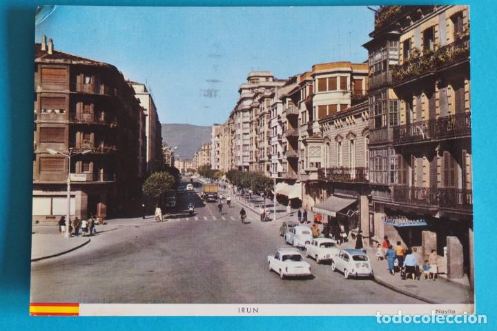 Postales: POSTAL DE IRUN: PASEO DE COL&Oacute;N - Foto 1
