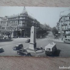 Postales: 1 BILBAO, MONUMENTO A LOPEZ DE HARO Y GRAN VIA, ED. GARCIA GARRABELLA Y COMPAÑIA, CIRCULADA 1959. Lote 355292240