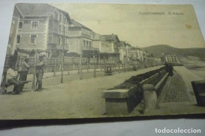 Postales: postal fuenterrabia -malecon