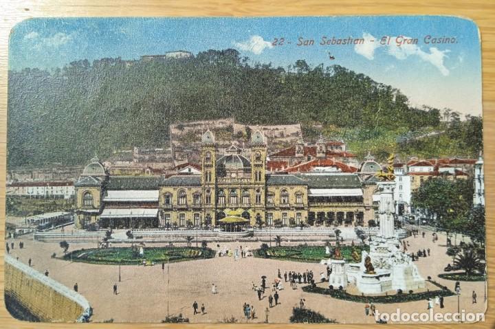 Cartes Postales: SAN SEBASTIAN - EL GRAN CASINO - ED: GALARZA